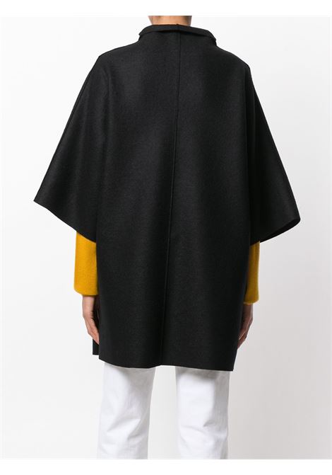 Black oversized cape jacket Harris wharf london - women HARRIS WHARF LONDON | A1510MLK199